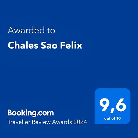 Chales Sao Felix Paiol Grande Екстериор снимка
